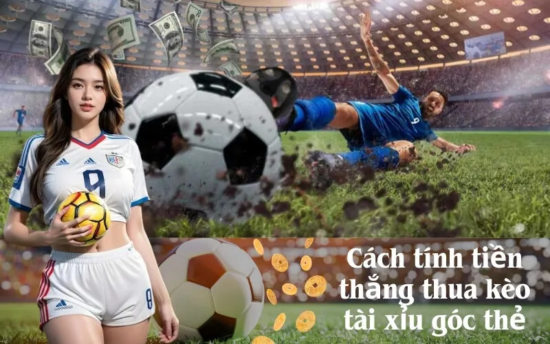 Cách tính tiền thắng thua kèo tài xỉu góc thẻ