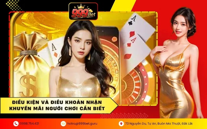 Điều kiện và điều khoản nhận khuyến mãi người chơi cần biết